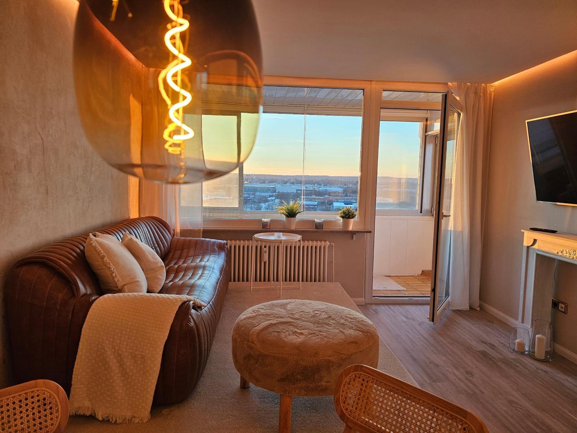 Stylische Sunset-Wohnung 아우크스부르크 외부 사진